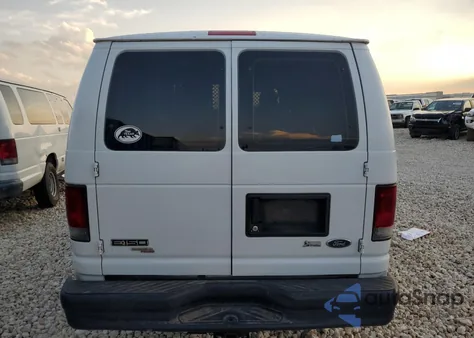 2012 Ford Econoline E150 Van z USA, uszkodzony, nr VIN 1FTNE1EW9CDA85301